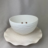 9ct Rose Gold Small Pyramid Stud Earrings