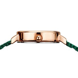 Bering Classic Green Rose Gold 22mm Case Watch SALE