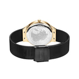 Bering Classic Black Mother of Pearl Yellow Gold 34mm Case Watch SALE