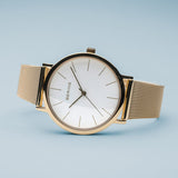 Bering Classic White Yellow Gold 36mm Case Watch SALE