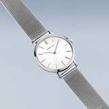 Bering Classic Silver 34mm Case Watch SALE
