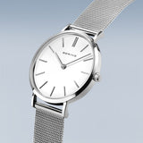 Bering Classic Silver 34mm Case Watch SALE