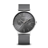Bering Classic Grey Silver 40mm Case Watch SALE