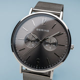 Bering Classic Grey Silver 40mm Case Watch SALE