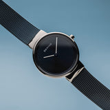 Bering Classic Navy Blue 26mm Case Watch SALE