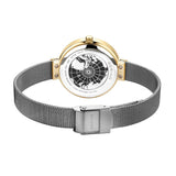 Bering Solar Silver Yellow Gold 31mm Case Watch SALE