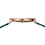 Bering Ultra Slim Teal Rose Gold 29mm Case Watch SALE