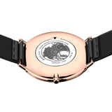 Bering Ultra Slim Black Rose Gold 39mm Case Watch SALE