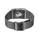 Bering Classic Grey 33mm Rectangular Case Watch SALE