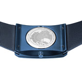 Bering Classic Blue 33mm Rectangular Case Watch SALE