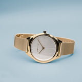 Bering Ultra Slim Silver Yellow Gold 31mm Case Watch SALE