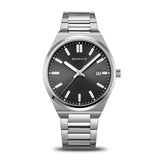 Bering Classic Black Silver 39mm Case Watch SALE