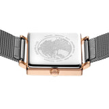 Bering Classic Grey Rose Gold 26mm Square Case Watch SALE