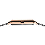 Bering Classic Grey Rose Gold 26mm Square Case Watch SALE