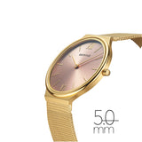 Bering Ultra Slim Rose Gold Yellow Gold 34mm Case Watch SALE