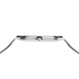Bering Ultra Slim White Silver 40mm Case Watch SALE