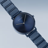 Bering Ceramic Navy Blue 31mm Case Watch SALE