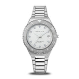 Bering Arctic Sailing White Silver 36mm Case Watch SALE