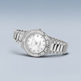 Bering Arctic Sailing White Silver 36mm Case Watch SALE
