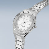Bering Arctic Sailing White Silver 36mm Case Watch SALE