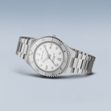 Bering Arctic Sailing White Silver 40mm Case Watch SALE