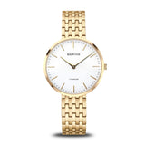 Bering Titanium White Yellow Gold 34mm Case Watch SALE