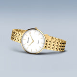 Bering Titanium White Yellow Gold 34mm Case Watch SALE