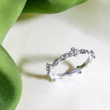 Kit Heath Blossom Flyte Honey Flower Narrow Band Ring