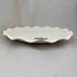 18ct White Gold Yellow Diamond Solitaire Round Brilliant Cut Ring 0.23ct