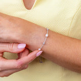 Kit Heath Blossom Flyte Honey Flower Pearl Toggle Bracelet