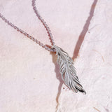 Kit Heath Feather Wisp Pendant Necklace