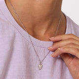 Kit Heath Desire Kiss Precious Heart Ball Chain Necklace