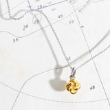 Kit Heath Marina Tide Knot Golden Necklace