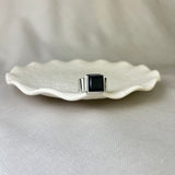 Sterling Silver Black Onyx Chunky Square Ring SALE