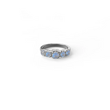 Stolen Girlfriends Club Halo Cluster Ring Moonstone