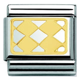 Nomination Classic Gold Harlequin Charm SALE