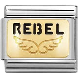 Nomination Classic Gold Enamel Rebel Charm SALE