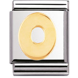 Nomination Big Size Gold Initial Charm SALE