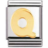 Nomination Big Size Gold Initial Charm SALE