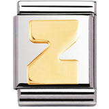 Nomination Big Size Gold Initial Charm SALE