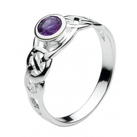 Dew Celtic Kalin Amethyst Ring SALE – WJ Shaw Jewellers