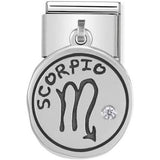 Nomination Classic Silver Zodiac Scorpio Drop Charm SALE