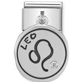 Nomination Classic Silver Zodiac Leo Drop Charm SALE