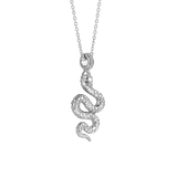 Ti Sento Snake Pendant Necklace SALE
