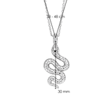 Ti Sento Snake Pendant Necklace SALE