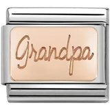 Nomination Classic Rose Gold Grandpa Charm SALE