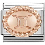Nomination Classic Rose Gold Zodiac Gemini Charm SALE