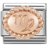 Nomination Classic Rose Gold Zodiac Virgo Charm SALE