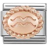 Nomination Classic Rose Gold Zodiac Aquarius Charm SALE