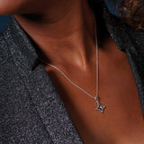 Kit Heath Nocturne Astoria Petite Onyx Star Necklace SALE